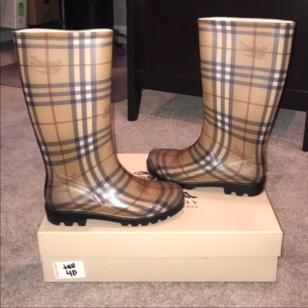 Burberry Rain Boots